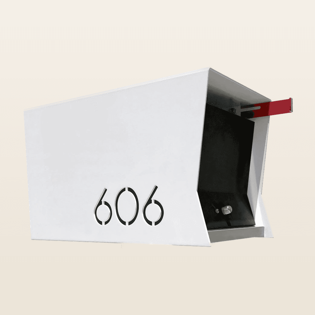 Retrobox Modern Mailbox